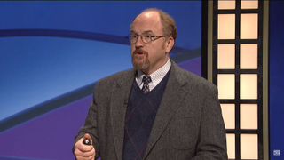 Louis CK and Al Franken to test their trivia skill on <i>Jeopardy!</i>